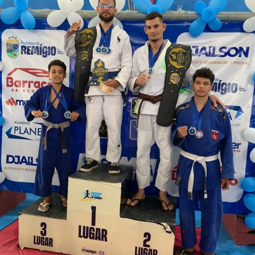 Equipe Gaditas BJJ School conquista 2 cinturões e 12 medalhas no Campeonato Caveira Fight de Jiu-Jitsu