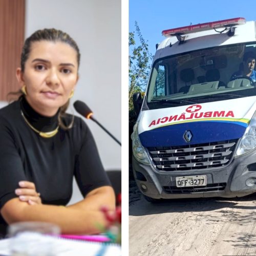 Vereadora e presidente da Câmara de Montadas, Eliane Arthur, sofre grave acidente de moto.