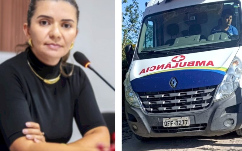 Vereadora e presidente da Câmara de Montadas, Eliane Arthur, sofre grave acidente de moto.