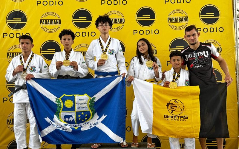 Montadas é Destaque: Gaditas Montadas Ganha 5 Medalhas de Ouro e 1 de Prata no Jiu-Jitsu