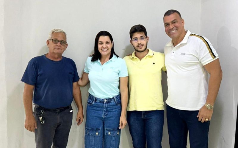 Em Ingá, Denise Ribeiro sela parceria com o Dr. Emanuel.