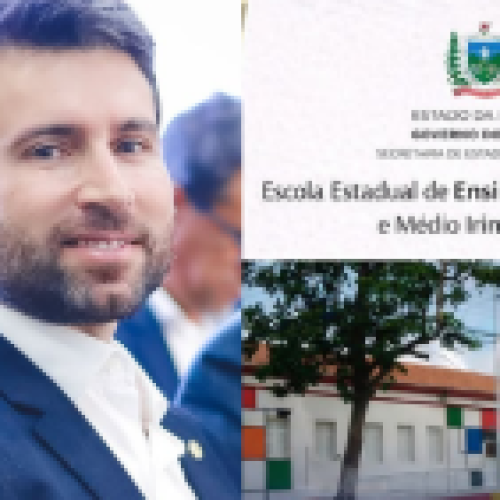 ESPERANÇA PB: Intervenção do deputado Michel Henrique garante manutenção do modelo de ensino da Escola Irineu Joffily em 2026