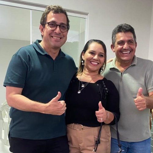 Vereadora Erivânia Xavier reafirma apoio ao deputado federal Gervásio Maia em São Sebastião de Lagoa de Roça