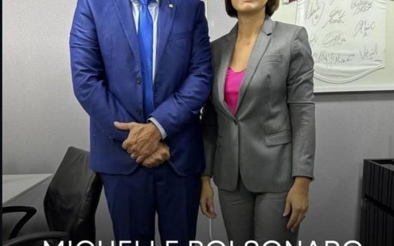Deputado Sargento Neto convida para evento com Michelle Bolsonaro em Campina Grande neste sábado